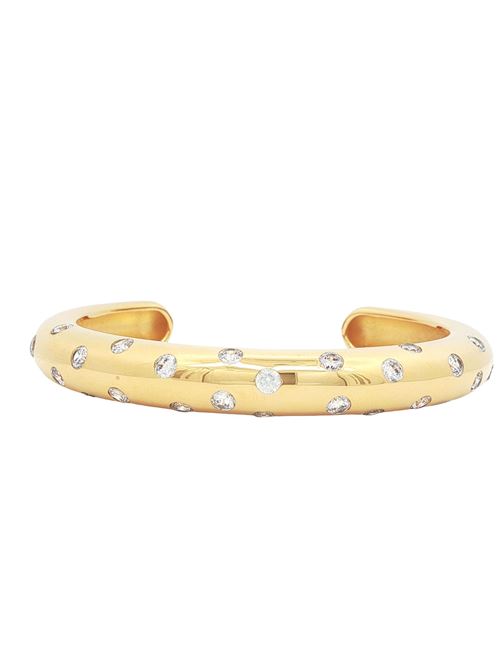 Glamour gold crystal bracelet GOCCIAZZURRA JEWELS | BRGLAMOUROROCRYSTAL